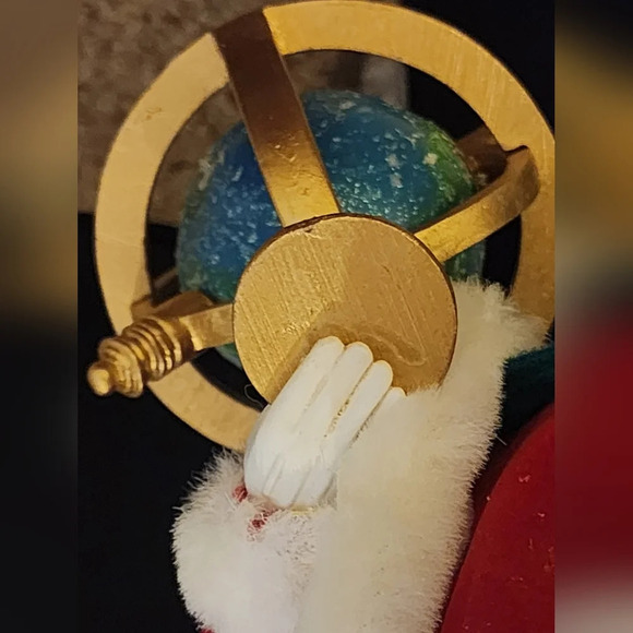 KSA Kurt Adler "Santa's Wishes" 2000 Bag of Wishes Fabriche Collectible Santa - Picture 13 of 15